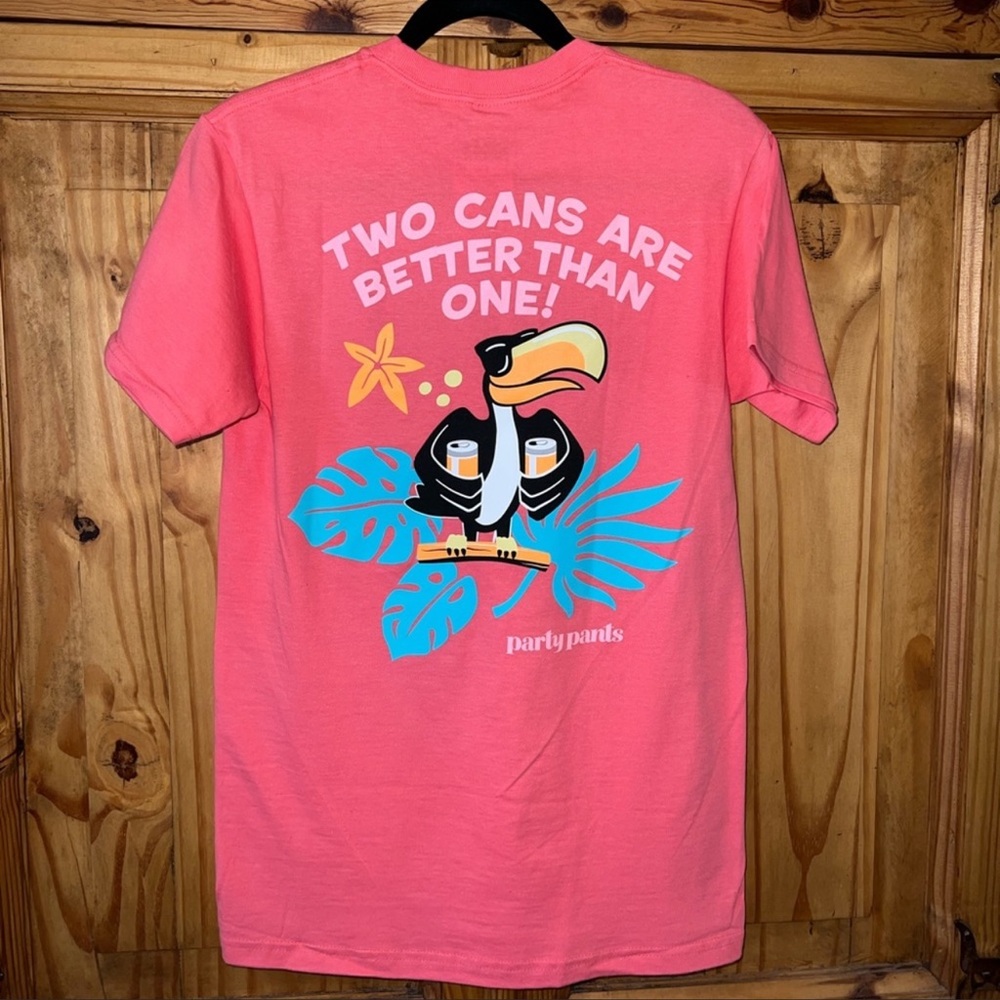 Party Pants graphic t-shirt. SZ.S. NWT
